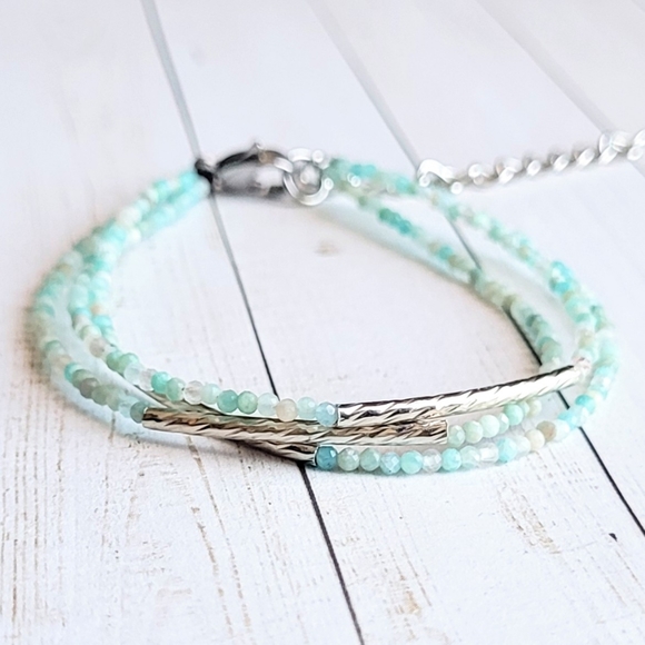 Jewelry - Amazonite Gemstone Bracelet